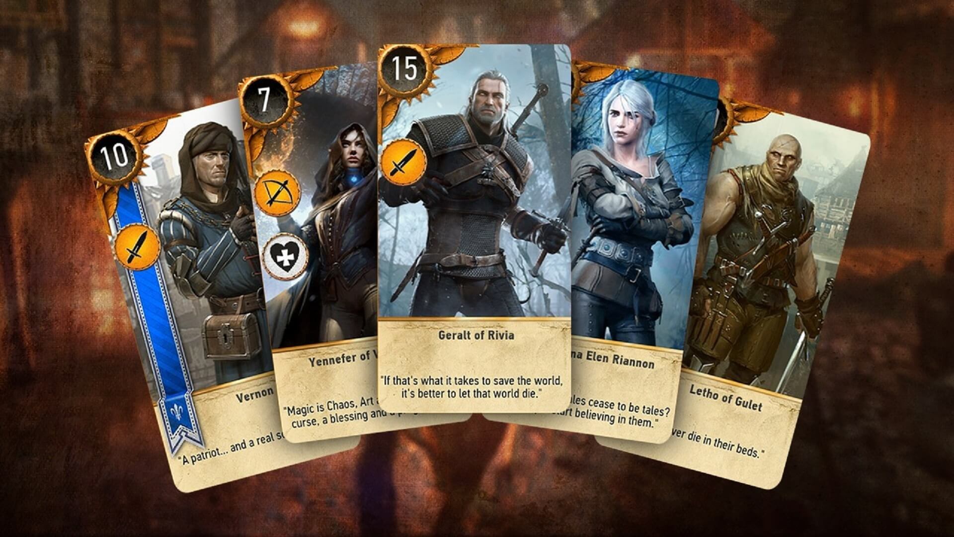 migliori MMO gratis MMORPG gratis GWENT The Witcher card game 1