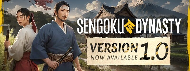 Sengoku Dynasty è ufficialmente disponibile su Steam